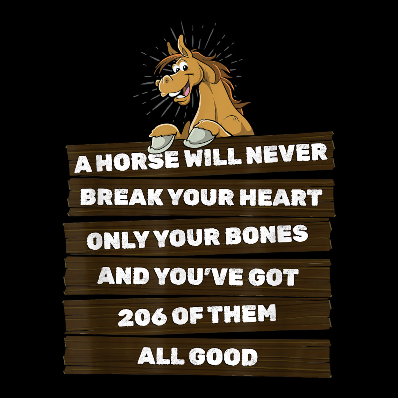 A Horse Will Never Break Your Heart   Horseback Riding Horse T Shirt Seamless Cap by tamkyfashions | Artistshot