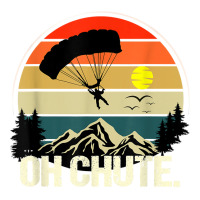 Oh Chute Tshirt As A Funny Skydiving T Shirt Seamless Cap | Artistshot