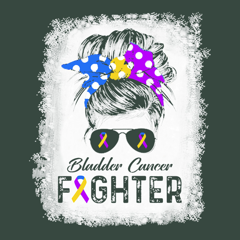 Woman Bladder Cancer Fighter T  Shirt Woman Bladder Cancer Fighter Blu Seamless Cap by salesmanhuh | Artistshot