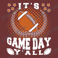 Football Its Game Day Yall Funny Quotes 402 Football Seamless Cap | Artistshot