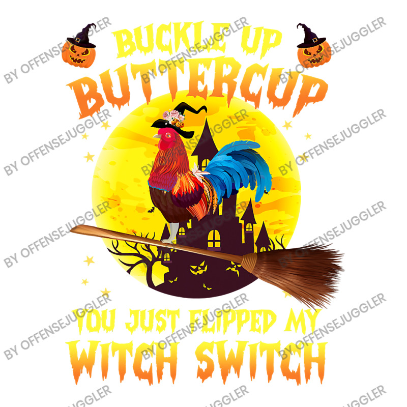 Chicken Cock Buckle Up Buttercup You Just Flipped 258 Hen Chick Yupoong Trucker Cap | Artistshot