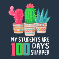 Funny 100 Days Of School Gift T  Shirt My Students Are 100 Days Sharpe Yupoong Trucker Cap | Artistshot