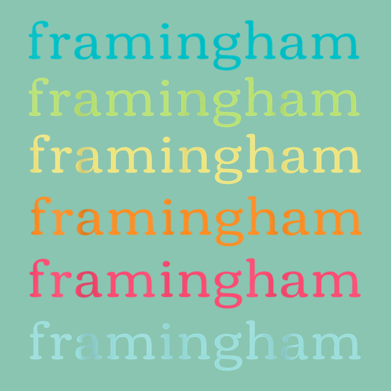 Framingham Massachusetts (ma) Cute And Colorful Text Snapback Trucker Cap by Sombre | Artistshot