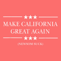 Anti Gavin Newsom Cali Governor Make California Great Again T Shirt Snapback Trucker Cap | Artistshot