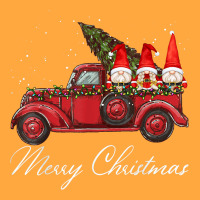 Three Gnomes In Red Truck With Merry Christmas Tree Foam Trucker Hat | Artistshot