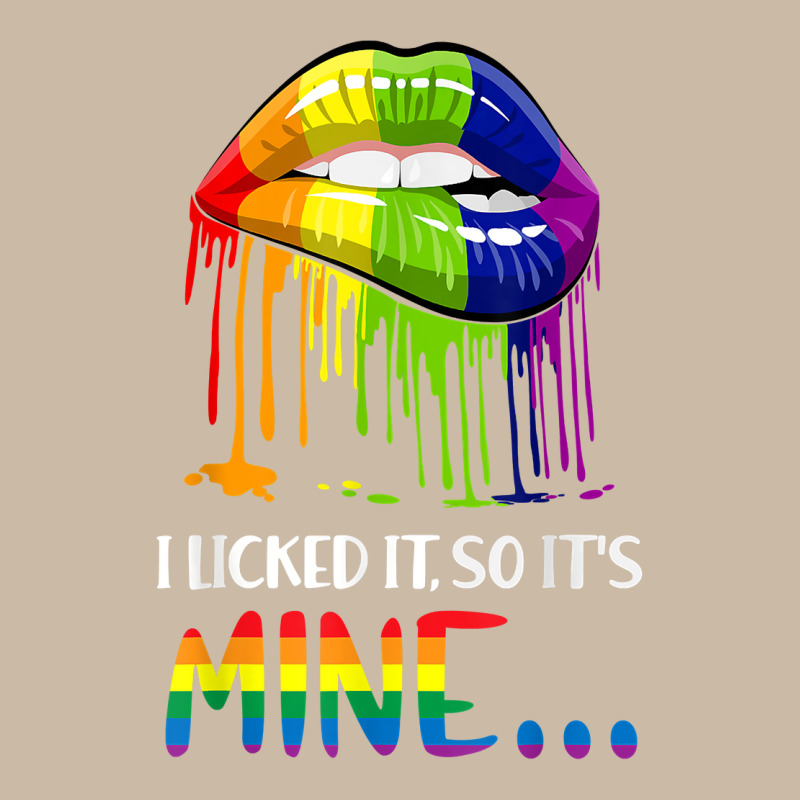 I Licked It So It Mine T Shirt , Gay Pride Lgbt T Shirt T Shirt Foam Trucker Hat by pypybedypa | Artistshot