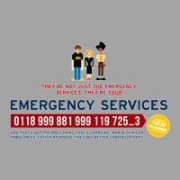 It Crowd Emergency Services Foam Trucker Hat | Artistshot