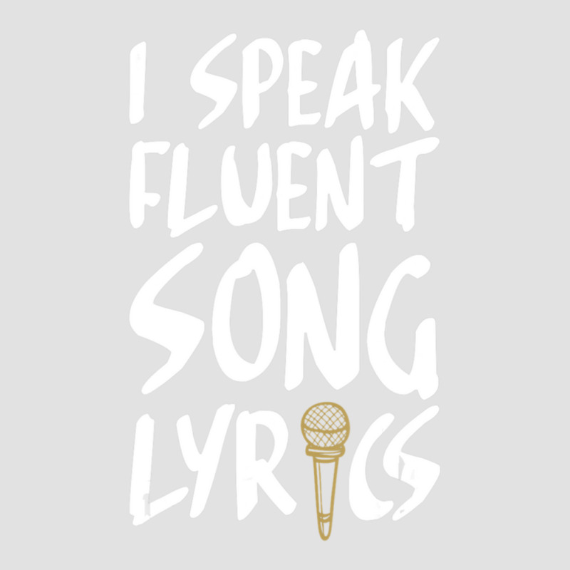 I Speak Fluent Song Lyrics Music Broadway Singer Songwriter Foam Trucker Hat | Artistshot