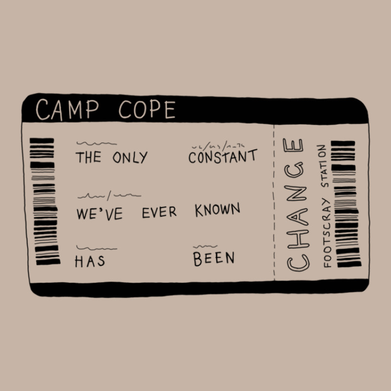 Ticket Camp Cope 'footscray Station' Adjustable Baseball Cap | Artistshot