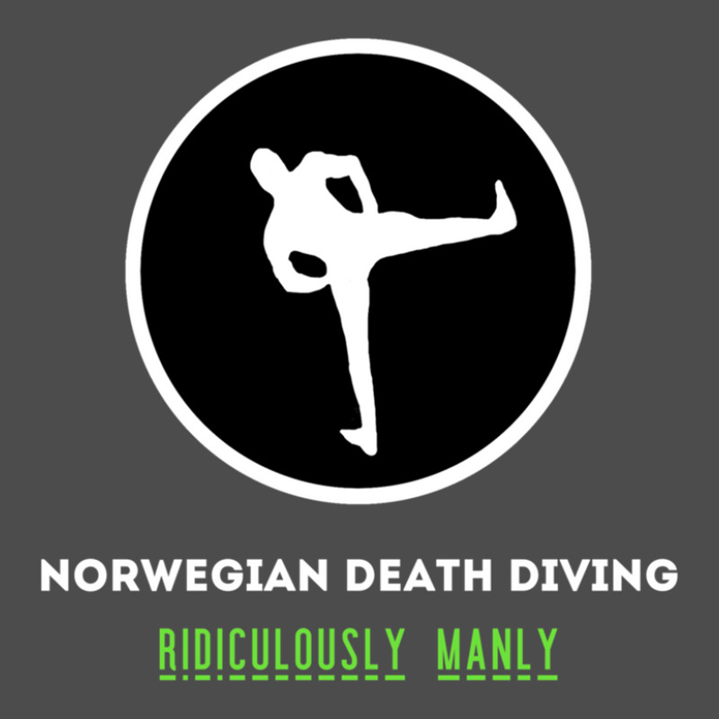 Norwegian Death Diving - Ridiculously Manly Adjustable Baseball Cap | Artistshot