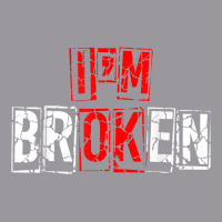 I'm Broken Shirt Invisible Illness I'm Ok Broken T Shirt Adjustable Baseball Cap | Artistshot