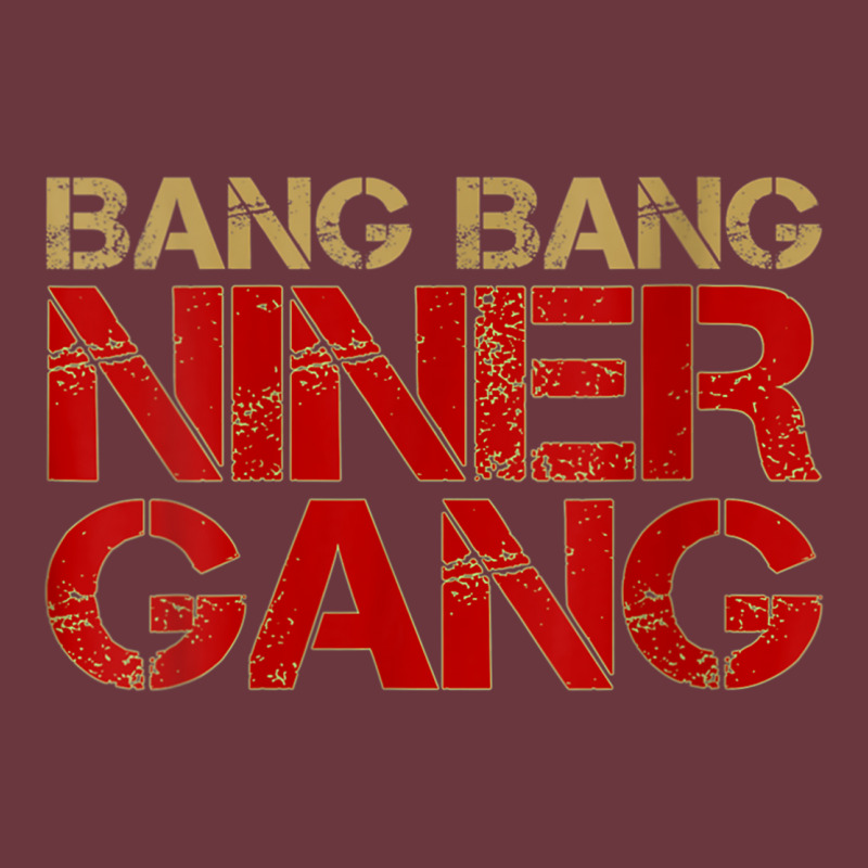 Womens Gang Gang Niner Bang V-neck Adjustable Baseball Cap | Artistshot