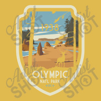 Washington Olympic National Park Retro Vintage Design Gift Dyed Cap | Artistshot