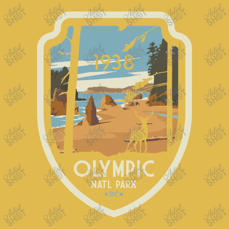 Washington Olympic National Park Retro Vintage Design Gift Dyed Cap | Artistshot