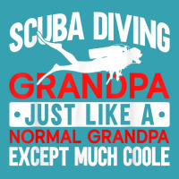 Scuba Diving Grandpa Underwater Ocean Lover Scuba Diver Dyed Cap | Artistshot