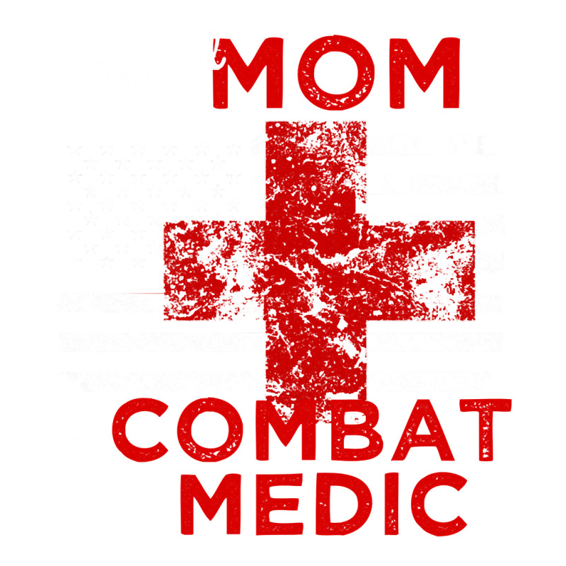 Proud Mom Of A Combat Medic Distressed Flag Pullover Hoodie Dyed Cap by cm-arts | Artistshot