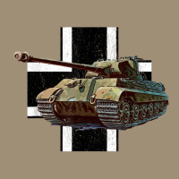 Tiger Ii German Heavy Tank Ww2 Panzer Armored T Shirt Dyed Cap | Artistshot