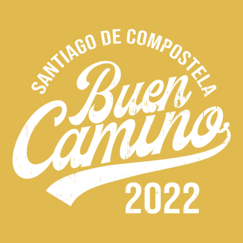 Buen Camino 2022 De Santiago De Compostela Sweatshirt Dyed Cap | Artistshot