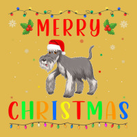 Xmas Light Schnauzer Dog Design Matching Christmas Pajama Dyed Cap | Artistshot