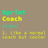 Sprint Coach Definition Funny Running Humor Track And Field Dyed Cap | Artistshot