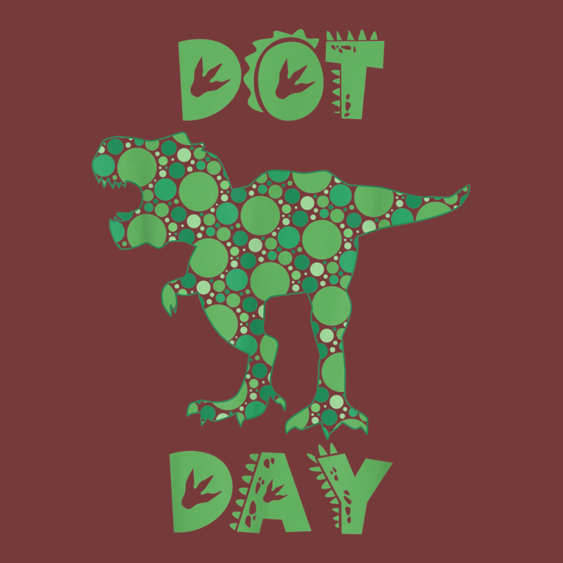 International Dot Day Green Polka Dot T Rex Dinosaur Kids Dyed Cap by Prismatic | Artistshot