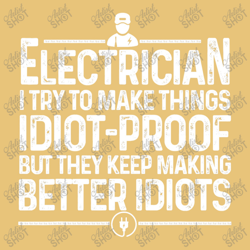 Funny Electrician Art Men Dad Lineman Electronics Engineers Dyed Cap by CUSER3772 | Artistshot