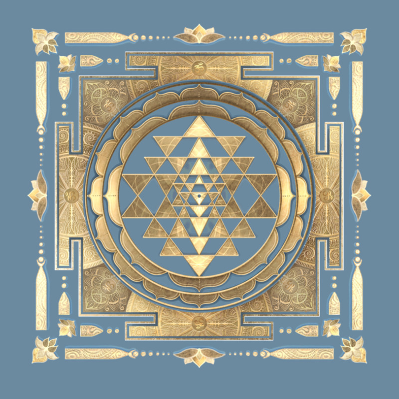 Golden Sri Yantra (white Background) Urban Heavy T-shirt | Artistshot