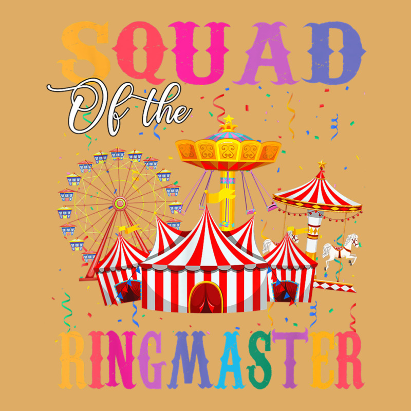 Squad Of The Birthday Ringmaster Kids Circus Birthday Party Urban Heavy T-shirt by LilyWillis | Artistshot