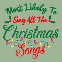 Funny Family Xmas Most Likely To Sing Christmas Songs Urban Heavy T-shirt | Artistshot