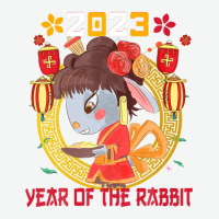 Happy Lunar New Year 2023 Cute Chinese Rabbit Decorations Urban Heavy T-shirt | Artistshot