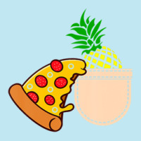 Pizza Loves Pineapple Funny Pizza Lovers Urban Heavy T-shirt | Artistshot