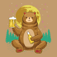 Bear T  Shirt Bear Drinking Beer Camp Fire Outdoor Funny Animal T  Shi Urban Heavy T-shirt | Artistshot