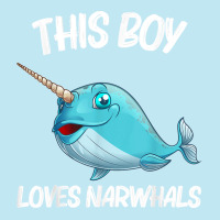 Funny Narwhal Gift For Boys Kids Sea Whale Fish Ocean Animal Urban Heavy T-shirt | Artistshot