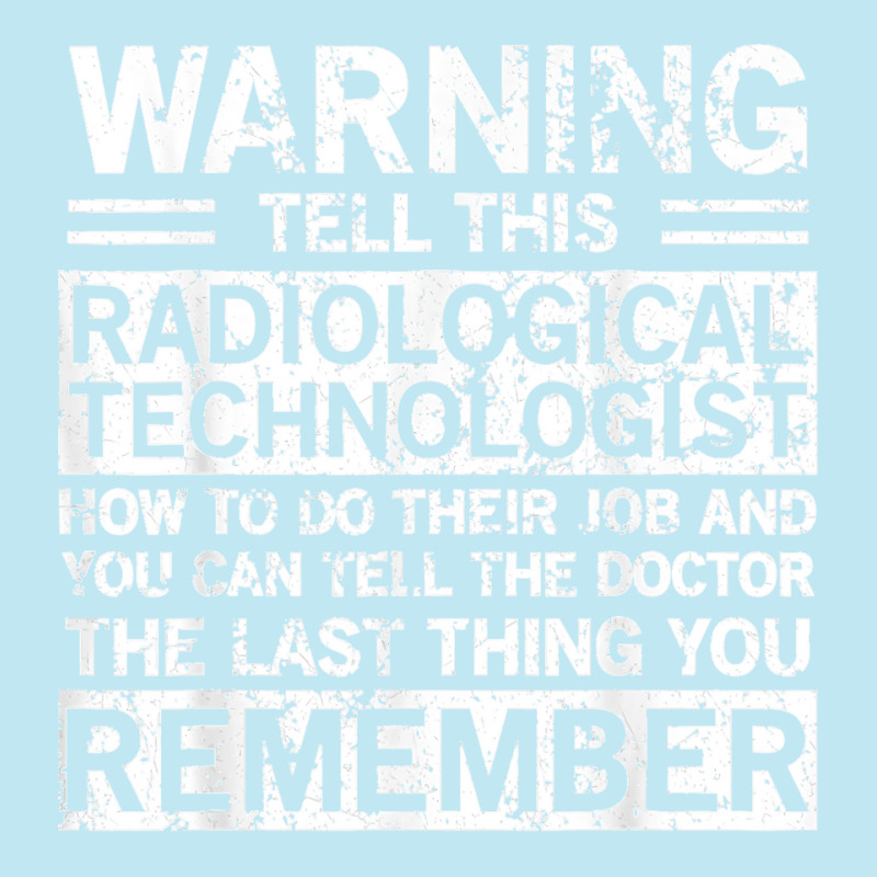 Cute Funny Radiological Technologist Apparel Design Urban Heavy T-shirt by MICHAELSCOTTREXEL | Artistshot