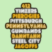 Pittsburgh 412 Jagoffs Yinzers Steel City Funny Retro Urban Heavy T-shirt | Artistshot