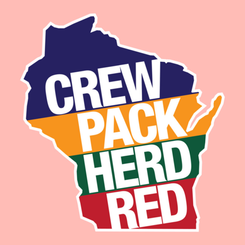 Crew Pack Herd Red Wisconsin Urban Heavy T-shirt | Artistshot