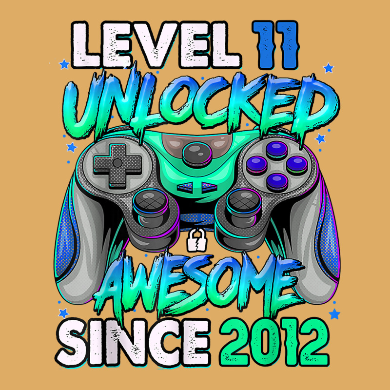 Vintage 11 Year Old Birthday Unlocked Awesome Since 2012 T Shirt Urban Pullover Hoodie | Artistshot