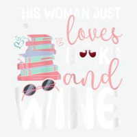 Womens This Woman Just Loves Books And Wine T Shirt Urban Pullover Hoodie | Artistshot