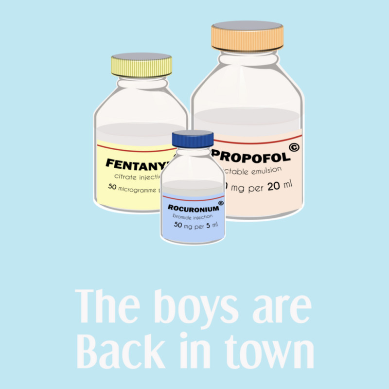 The Boys Are Back In Town  Funny Anesthesia Shirt  Anesthesiologist An Urban Pullover Hoodie | Artistshot