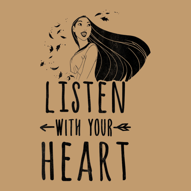 Funny Pocahontas Listen With Your Heart Graphic Urban Pullover Hoodie | Artistshot