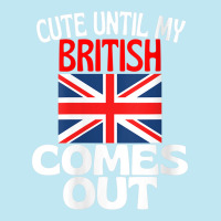 Womens Cute Until My British Comes Out Funny Britain V Neck T Shirt Urban Pullover Hoodie | Artistshot