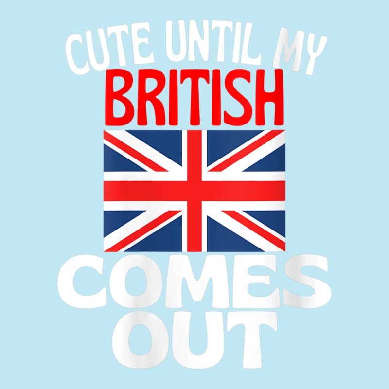 Womens Cute Until My British Comes Out Funny Britain V Neck T Shirt Urban Pullover Hoodie | Artistshot