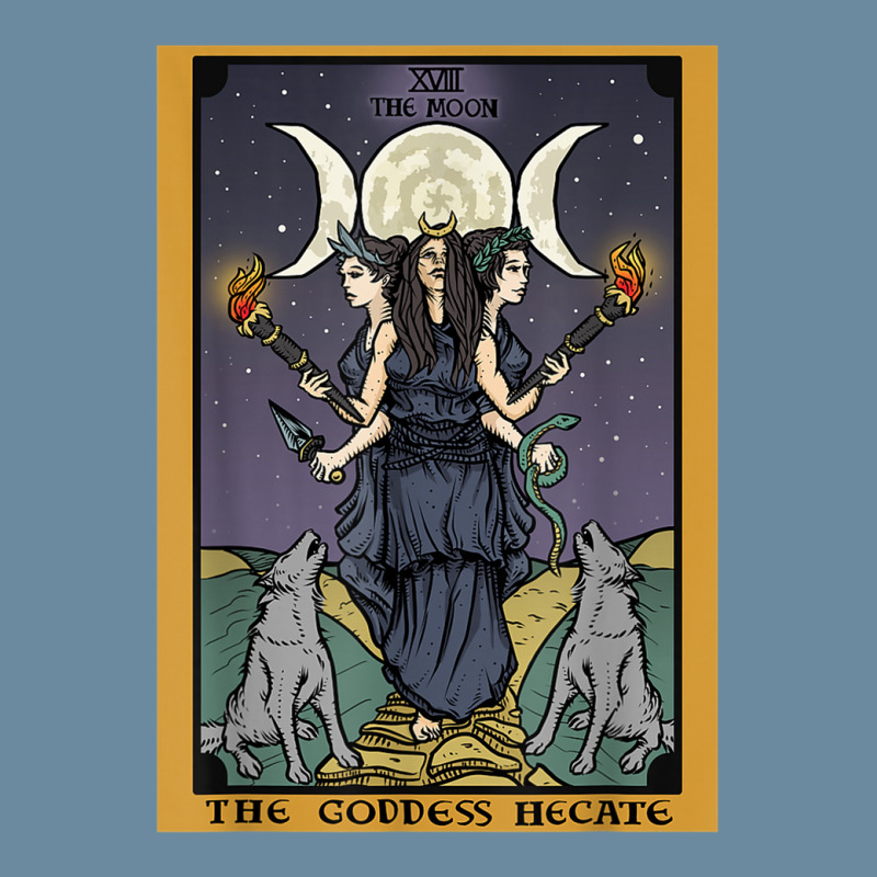 The Goddess Hecate Tarot Card Triple Moon Wiccan Pagan Witch Urban Pullover Hoodie by ReginaldLewisMay | Artistshot