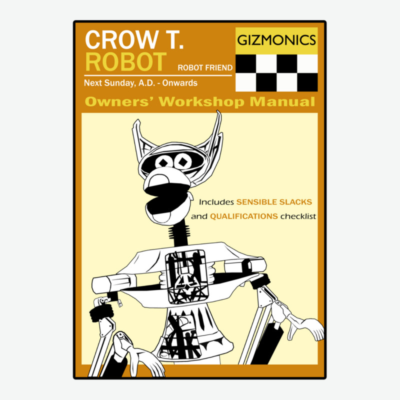 Crow T. Robot Owners Manual Urban Pullover Hoodie by cm-arts | Artistshot