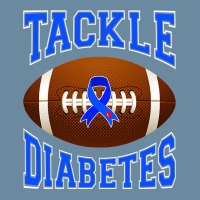 Football Tackle Diabetes Awareness Blue Ribbon Urban Pullover Hoodie | Artistshot