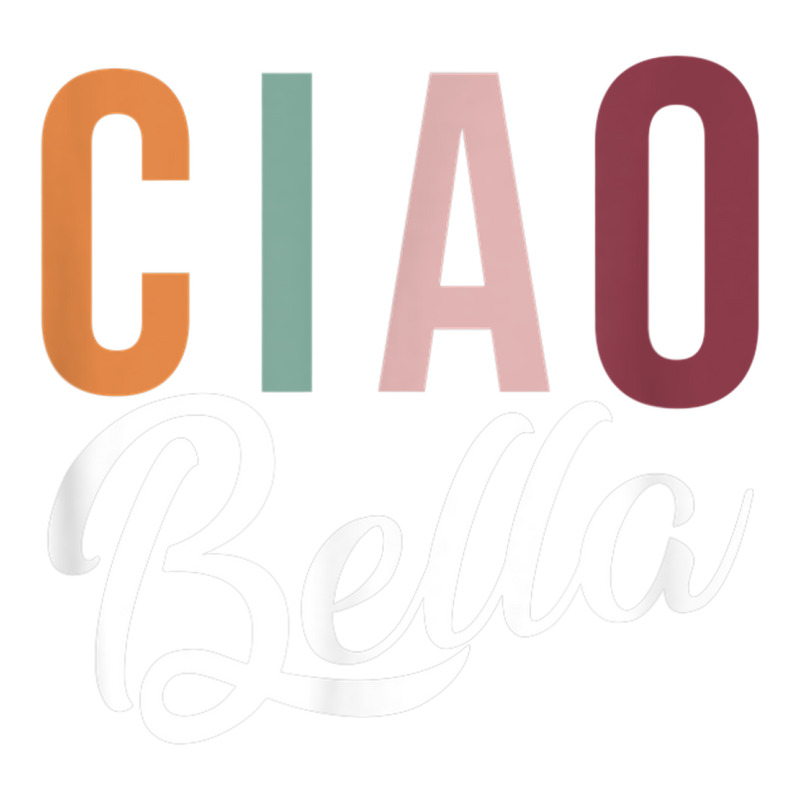 Ciao Bella Italian Love Phrases Greeting For Italy Retro Bomber Jacket | Artistshot