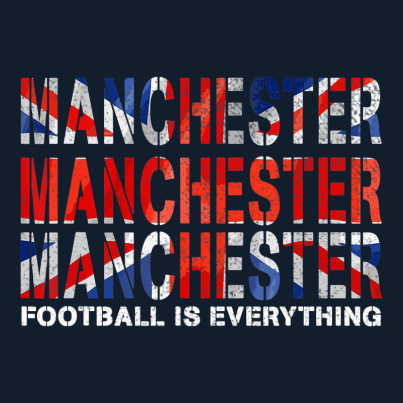 Football Is Everything Manchester Supporter Soccer Fan Beanie | Artistshot