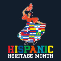 Dancing Latino Latinx Countries Flag Hispanic Heritage Month T Shirt Beanie | Artistshot