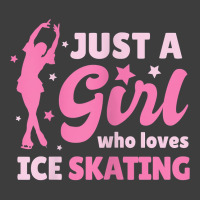 Just A Girl Who Loves Ice Skating Dance Funny Vintage Sports Beanie | Artistshot