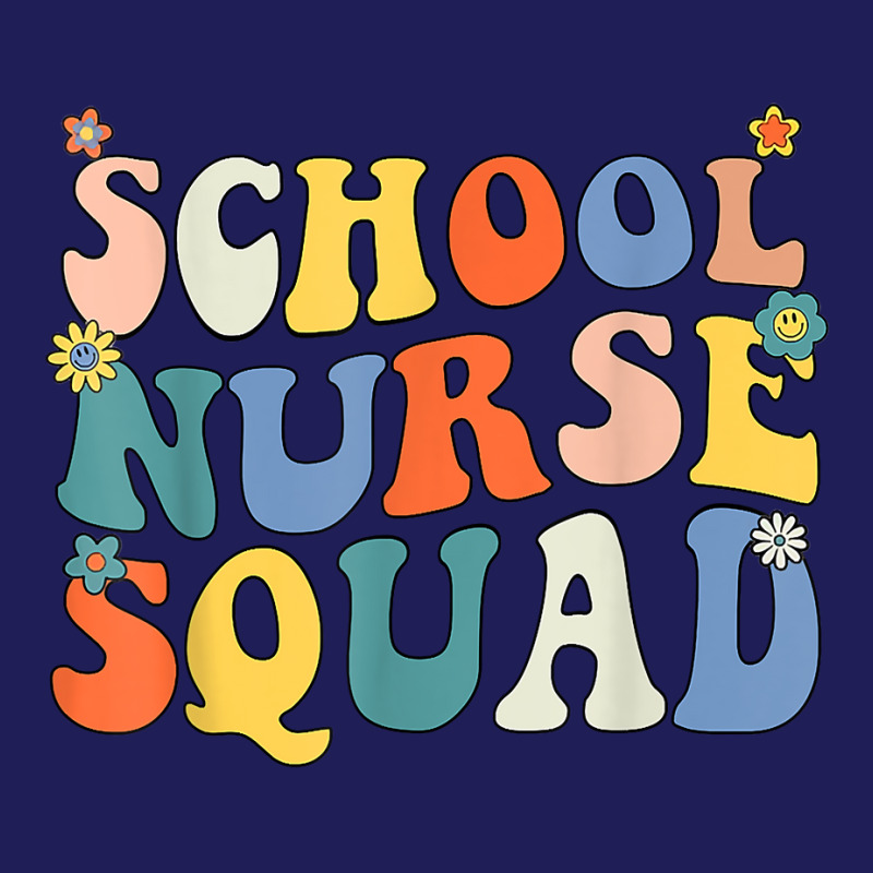 Groovy School Nurse Squad Coping Skills Back To School T Shirt Beanie | Artistshot